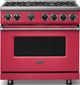 Viking® 7 Series 36" Valentine Pro Style Natural Gas Range-0