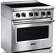 Viking® 30" Frost White Freestanding Induction Range-1