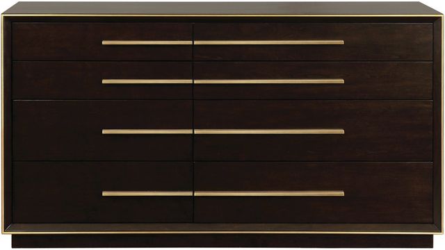 Coaster® Durango 4-Piece Gray/Smoked Peppercorn King Bedroom Set-4