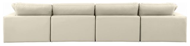 Meridian Furniture Comfy 4-Piece Cream 40" Modular Sectional-2