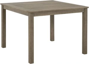 Signature Design by Ashley® Aria Plains Brown Wooden Outdoor Dining Table