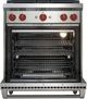 Wolf® 30" Stainless Steel Pro Style Gas Range-1