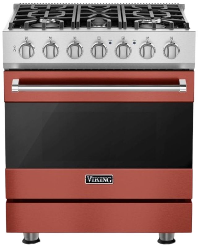 Viking® 3 Series 30'' Spiced Cider Propane Gas Pro Style Dual Fuel Range-0
