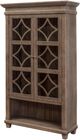 Martin Furniture Carson Weathered Dove Open Bookcase-1