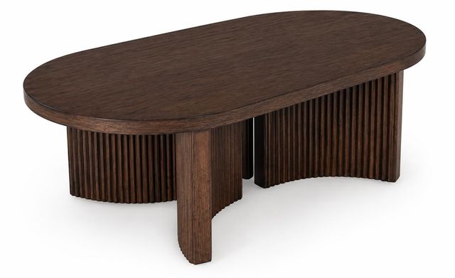 Signature Design by Ashley® Korestone Dark Brown Coffee Table-2