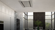 Wolf® 36" White Ceiling Hood-1