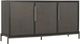 YHD Diego Dark Brown 3-Door Cabinet-0
