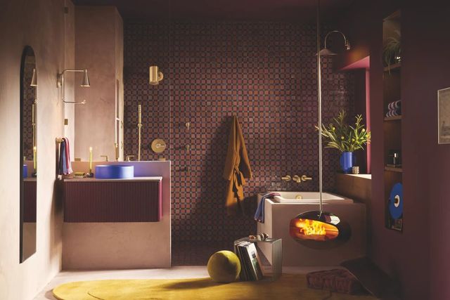 Brizo Roccesco™ Brilliance® Luxe Gold® Sensori® Volume Control Trim with Lever Handle-4