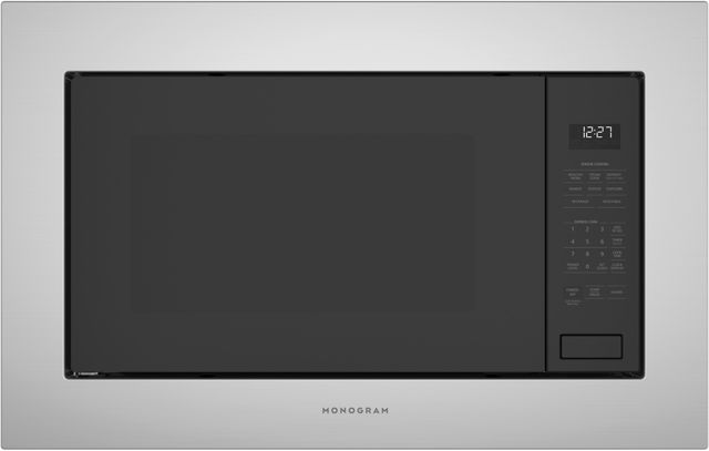 Monogram® 2.2 Cu. Ft. Black Built In Microwave-0