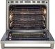 Wolf® 30" Black Pro Style Dual Fuel Range-1