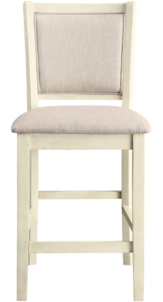 New Classic® Home Furnishings Amy 2-Piece Bisque Counter Stool-2