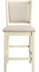 New Classic® Home Furnishings Amy 2-Piece Bisque Counter Stool-2