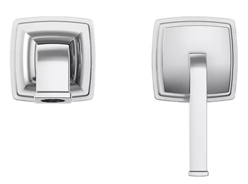 KOHLER® Riff® Polished Chrome Wall-Mount Single-Handle Bathroom Sink Faucet-1