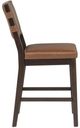 Coaster® Tegan 2-Piece Coffee Bean/Cognac Upholstered Counter Chair Set-5