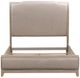 Liberty Furniture Belmar Knubby/Silver Champagne/Washed Taupe Queen Upholstered Bed-2