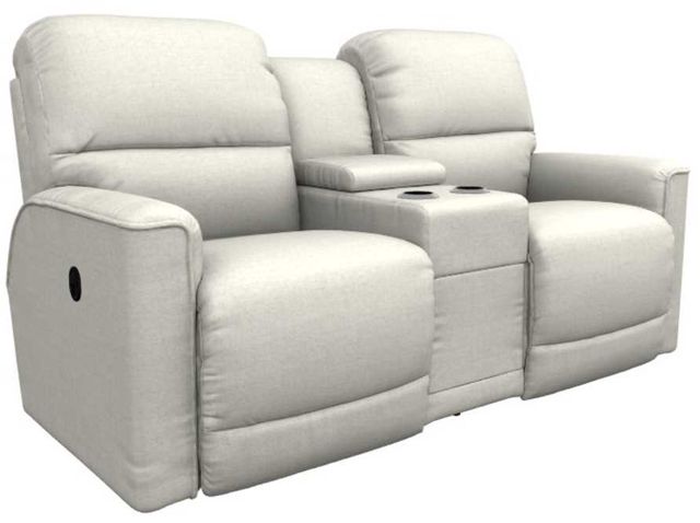 La-Z-Boy® Cade Natural Manual Reclining Loveseat with Console-0