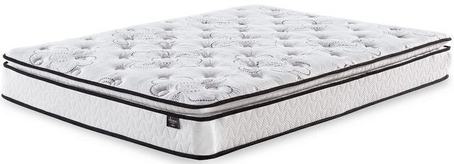 Sierra Sleep® by Ashley® Bonnell 2-Piece 10" Hybrid and Good Adjustable Base Queen Mattress Set-1