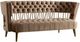 VIG Furniture Divani Casa Courtney Beige/Gold Fabric Loveseat-0