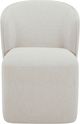 Moe's Home Collection Larson Heather Grey Rolling Dining Chair-1