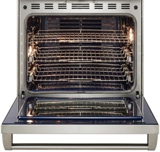Wolf® 30" Stainless Steel Pro Style Induction Range-1