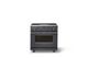Viking® 7 Series 36" Cast Black Pro Style Natural Gas Range with 12" Reversible Griddle-3