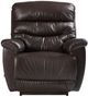 La-Z-Boy® Joshua Chestnut Leather Power Rocking Recliner with Headrest-1