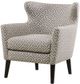 Olliix by Madison Park Grey Concetta Concave Club Chair-0