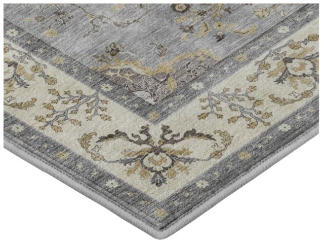 Dalyn™ Rug Company Hatay HY9 Gray 5'x8' Area Rug-1