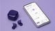 Sony® LinkBuds Series Violet Wireless Earbud Headphones-5