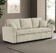 Furniture of America® Kendal Beige Sleeper Sofa-2