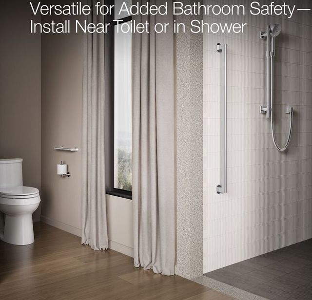 KOHLER® Belay® Polished Chrome 18" Grab Bar-1