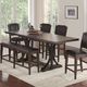 Winners Only® Montreal Brown Counter Dining Table-1