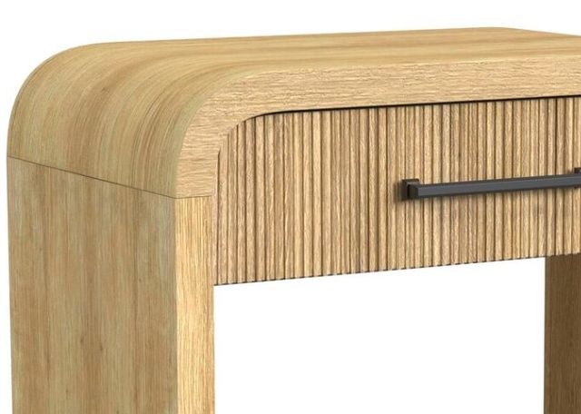 Elements International Ridgemont Natural End Table-1