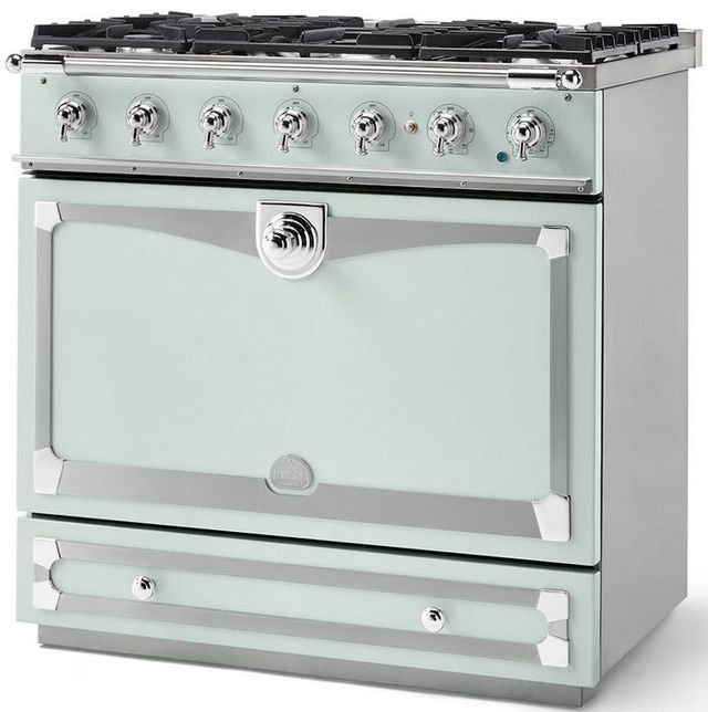 La Cornue CornuFé 90 AlberTine 36" Tapestry Pro Style Dual Fuel Range-0