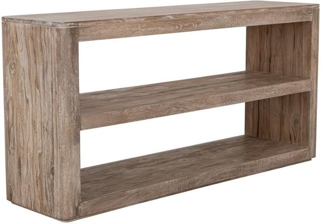 International Furniture Direct Balam Ivory Sofa Table-0
