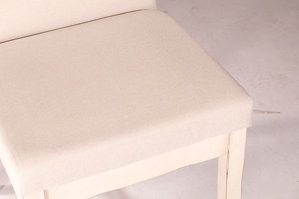 HH2 Home Clarion 2-Piece Sea White Upholstered Dining Chairs-2