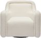 TOV Furniture Charli Cream Swivel Chair-3