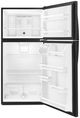 Crosley® 30" 18.15 Cu. Ft. Black Top Freezer Refrigerator -1