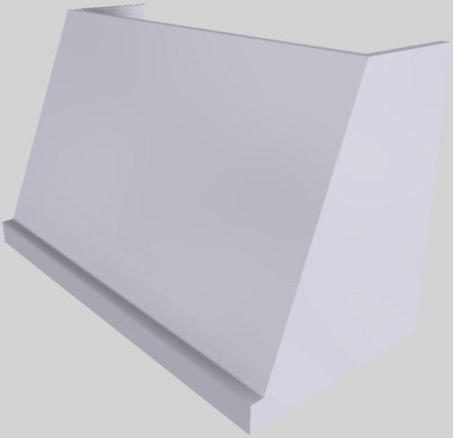 Vent-A-Hood® 48" Wall Mounted Range Hood-White-1