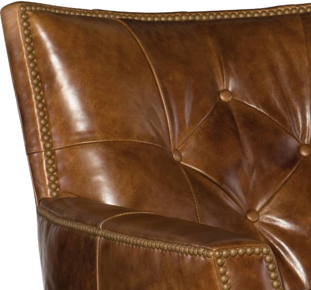 Hooker® Furniture Conner Heavy Metal Gamma Swivel Chair-1
