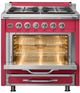 Viking® Tuscany 36" Valentine Pro Style Dual Fuel Range-1