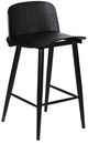 Moe's Home Collection Looey Set of 2 Black Counter Stools-1