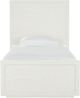 Bassett® Furniture Willow Timeless White Twin Panel Bed-0