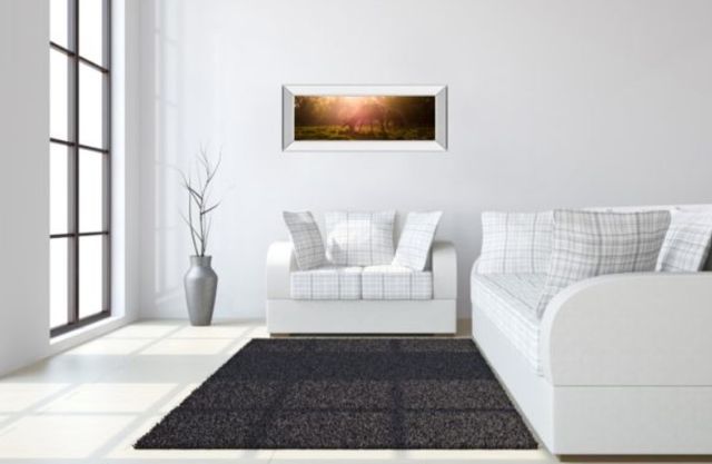 Classy Art Morning Haze by Joe Reynolds Mirror Framed Wall Art-3