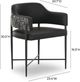 TOV Furniture Sezanne Black Dining Chair-2