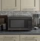 GE® 1.6 Cu. Ft. Black Stainless Steel Countertop Microwave-4