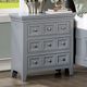 Furniture of America® Castlile 4-Piece Gray Twin Bedroom Set-1