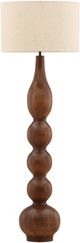 Dovetail Furniture Lumira Brown Floor Lamp-0