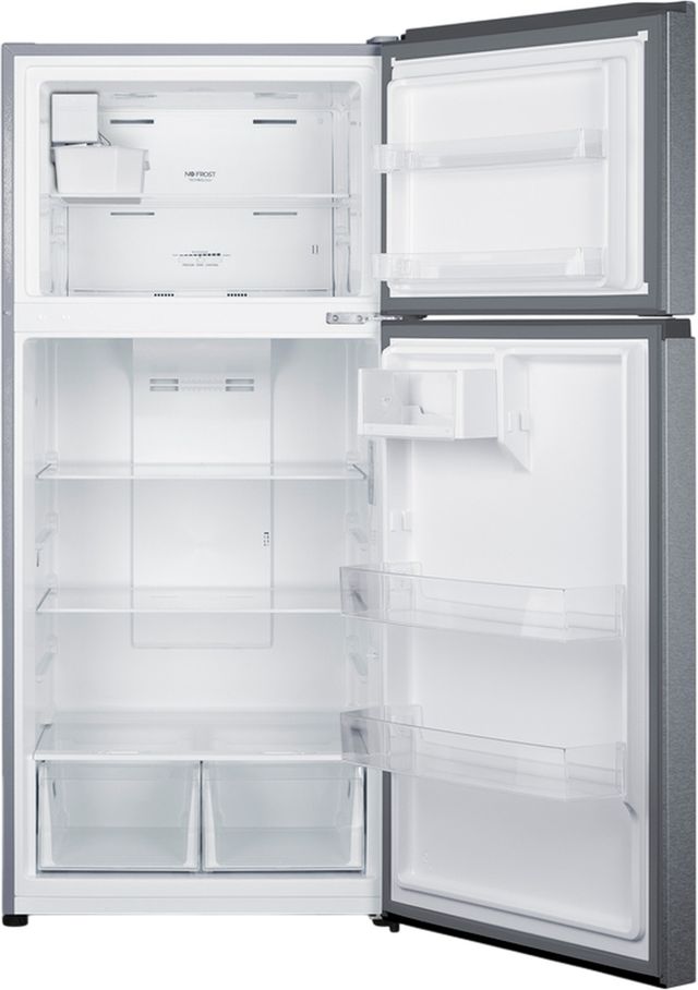 Summit® 30" 18 Cu. Ft. Stainless Steel Top Freezer Refrigerator-3