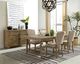 Riverside Furniture Sonora Snowy Desert Dining Table with One Leaf-2